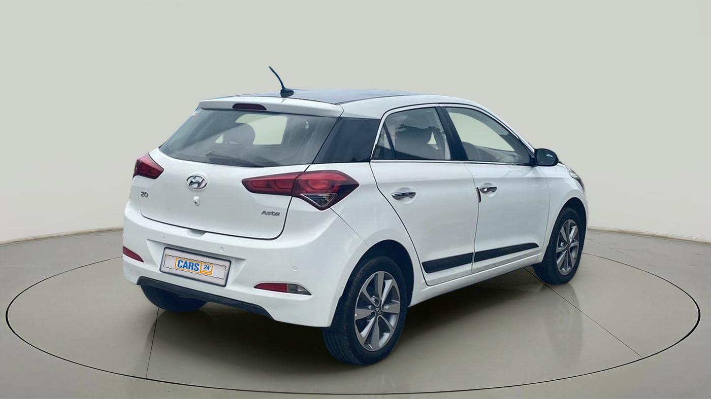 2017 Hyundai Elite i20 ASTA 1.2 (O), Petrol, Manual, 70,835 km, Right Back Diagonal