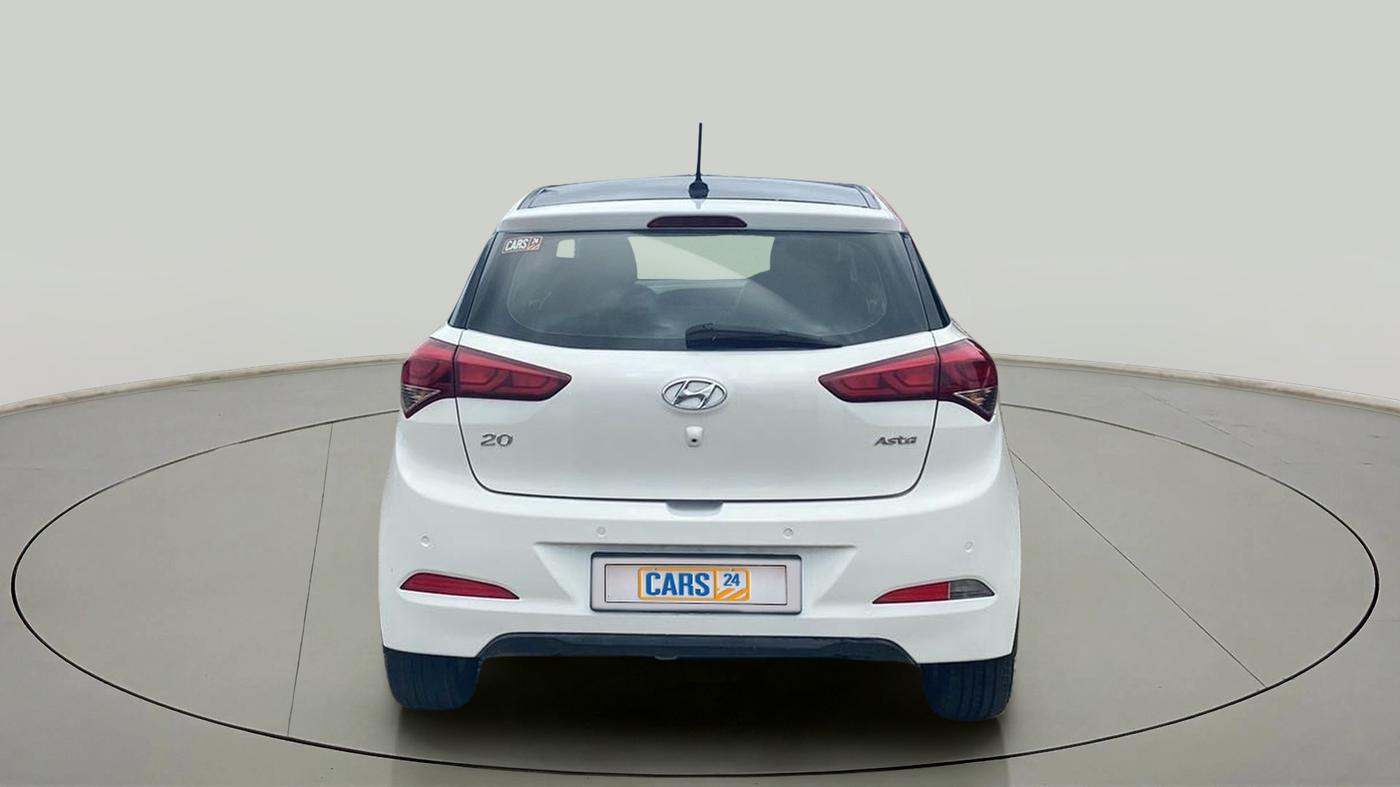 2017 Hyundai Elite i20 ASTA 1.2 (O), Petrol, Manual, 70,835 km, Back/Rear