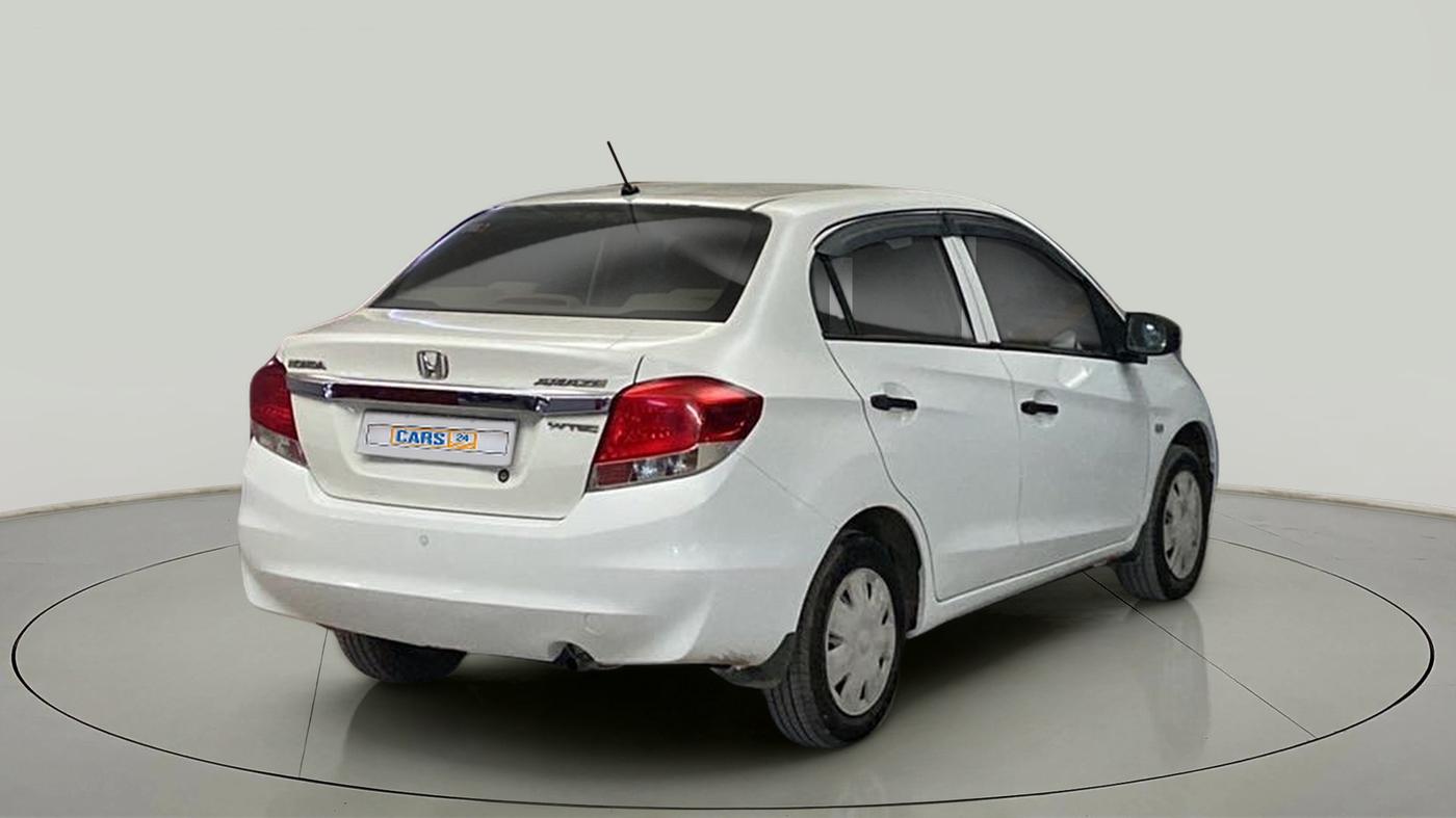 2015 Honda Amaze 1.2L I-VTEC E, Petrol, Manual, 41,645 km, Right Back Diagonal