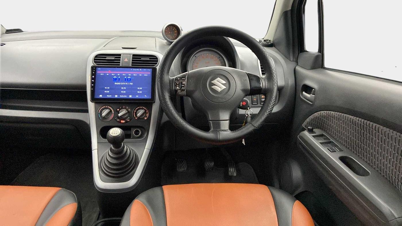 2014 Maruti Ritz ZXI, Petrol, Manual, 64,362 km, Steering Wheel Close Up