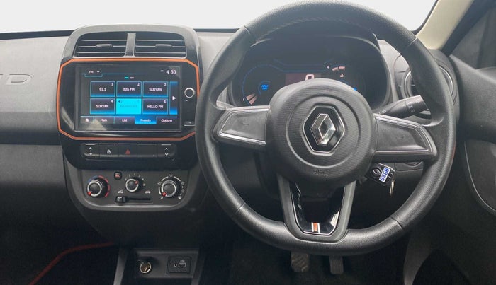 2021 Renault Kwid CLIMBER 1.0 AMT (O), Petrol, Automatic, 14,688 km, Steering Wheel Close Up