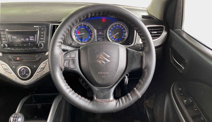 2016 Maruti Baleno DELTA PETROL 1.2, Petrol, Manual, 29,235 km, Steering Wheel Close Up
