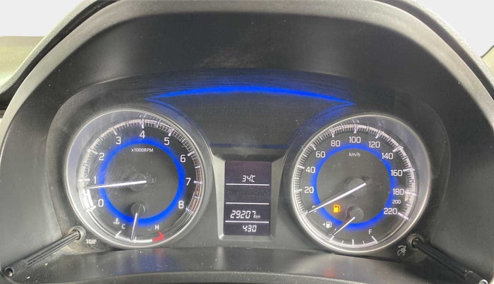 2016 Maruti Baleno DELTA PETROL 1.2, Petrol, Manual, 29,235 km, Odometer Image