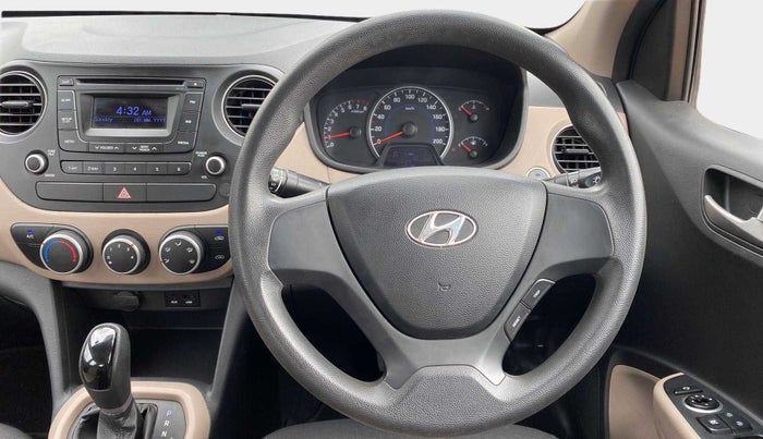 2014 Hyundai Grand i10 ASTA AT 1.2 KAPPA VTVT, Petrol, Automatic, 12,047 km, Steering Wheel Close Up