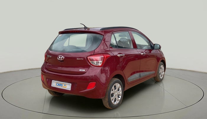 2014 Hyundai Grand i10 ASTA AT 1.2 KAPPA VTVT, Petrol, Automatic, 12,047 km, Right Back Diagonal