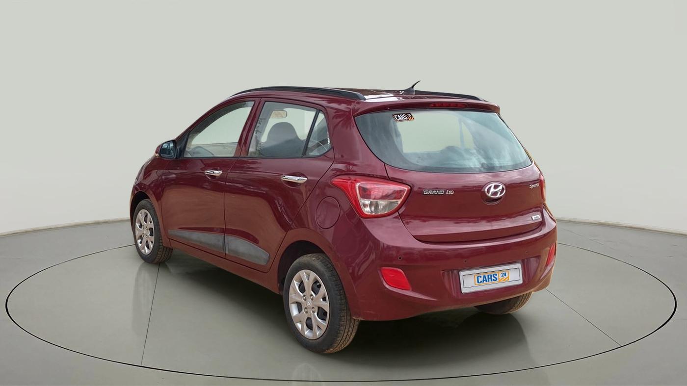 2014 Hyundai Grand i10 ASTA AT 1.2 KAPPA VTVT, Petrol, Automatic, 12,047 km, Left Back Diagonal