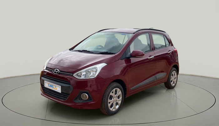 2014 Hyundai Grand i10 ASTA AT 1.2 KAPPA VTVT, Petrol, Automatic, 12,047 km, Left Front Diagonal