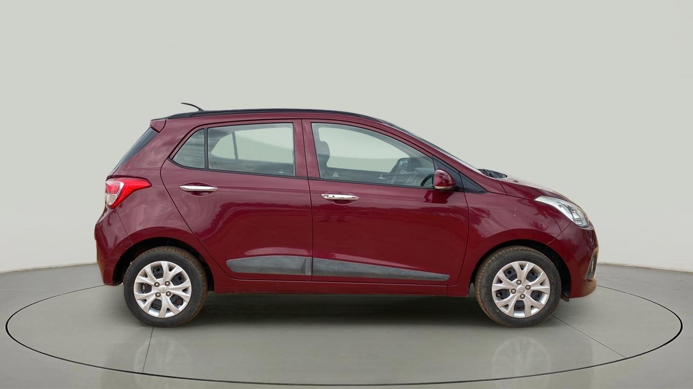2014 Hyundai Grand i10 ASTA AT 1.2 KAPPA VTVT, Petrol, Automatic, 12,047 km, Right Side View