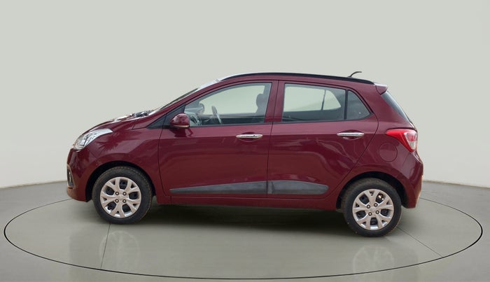 2014 Hyundai Grand i10 ASTA AT 1.2 KAPPA VTVT, Petrol, Automatic, 12,047 km, Left Side