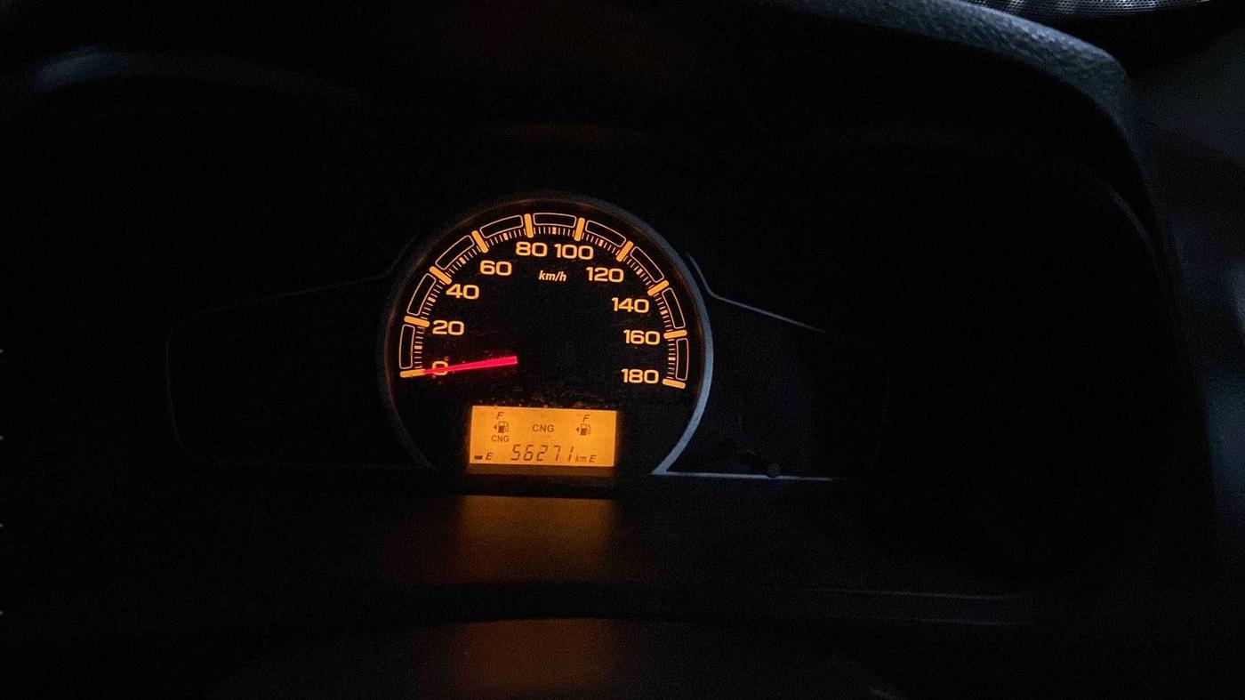 2019 Maruti Alto LXI CNG, CNG, Manual, 56,266 km, Odometer Image
