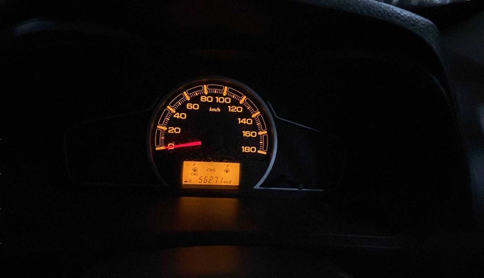 2019 Maruti Alto LXI CNG, CNG, Manual, 56,266 km, Odometer Image