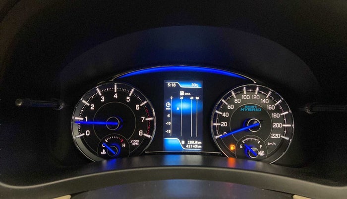 2020 Maruti Ciaz ALPHA 1.5 SHVS PETROL, Petrol, Manual, 42,134 km, Odometer Image