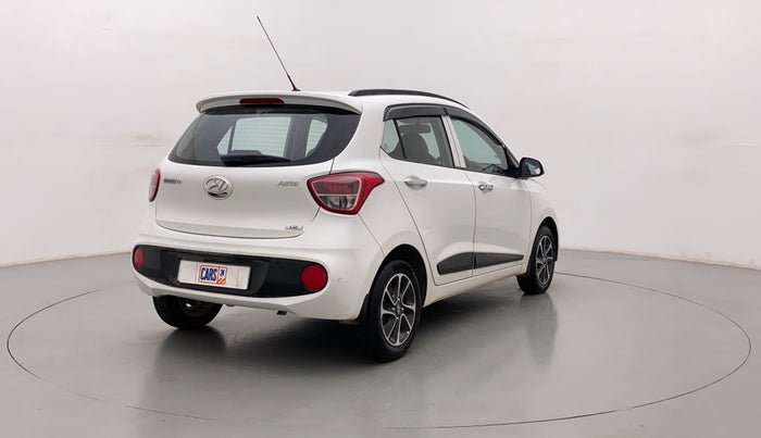 2017 Hyundai Grand i10 ASTA 1.2 KAPPA VTVT, Petrol, Manual, 30,465 km, Right Back Diagonal