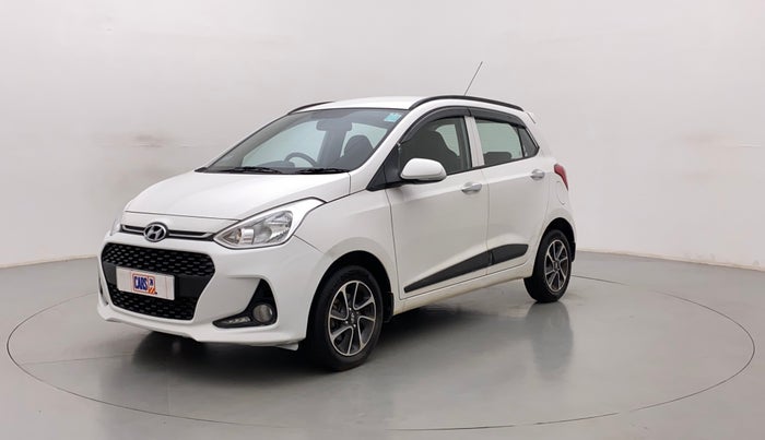 2017 Hyundai Grand i10 ASTA 1.2 KAPPA VTVT, Petrol, Manual, 30,465 km, Left Front Diagonal