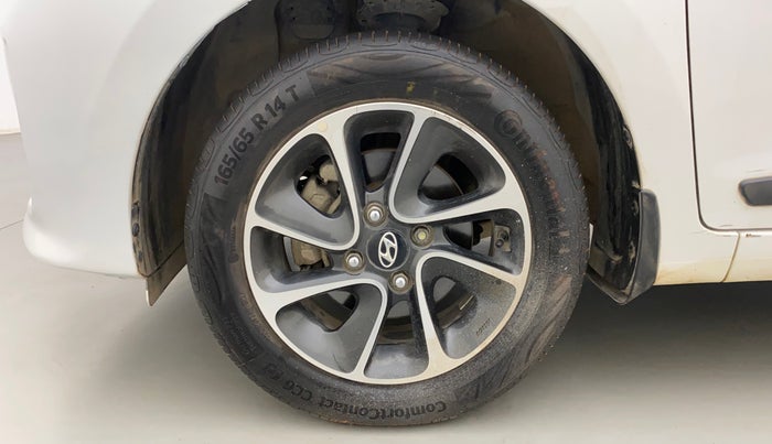 2017 Hyundai Grand i10 ASTA 1.2 KAPPA VTVT, Petrol, Manual, 30,465 km, Left Front Wheel