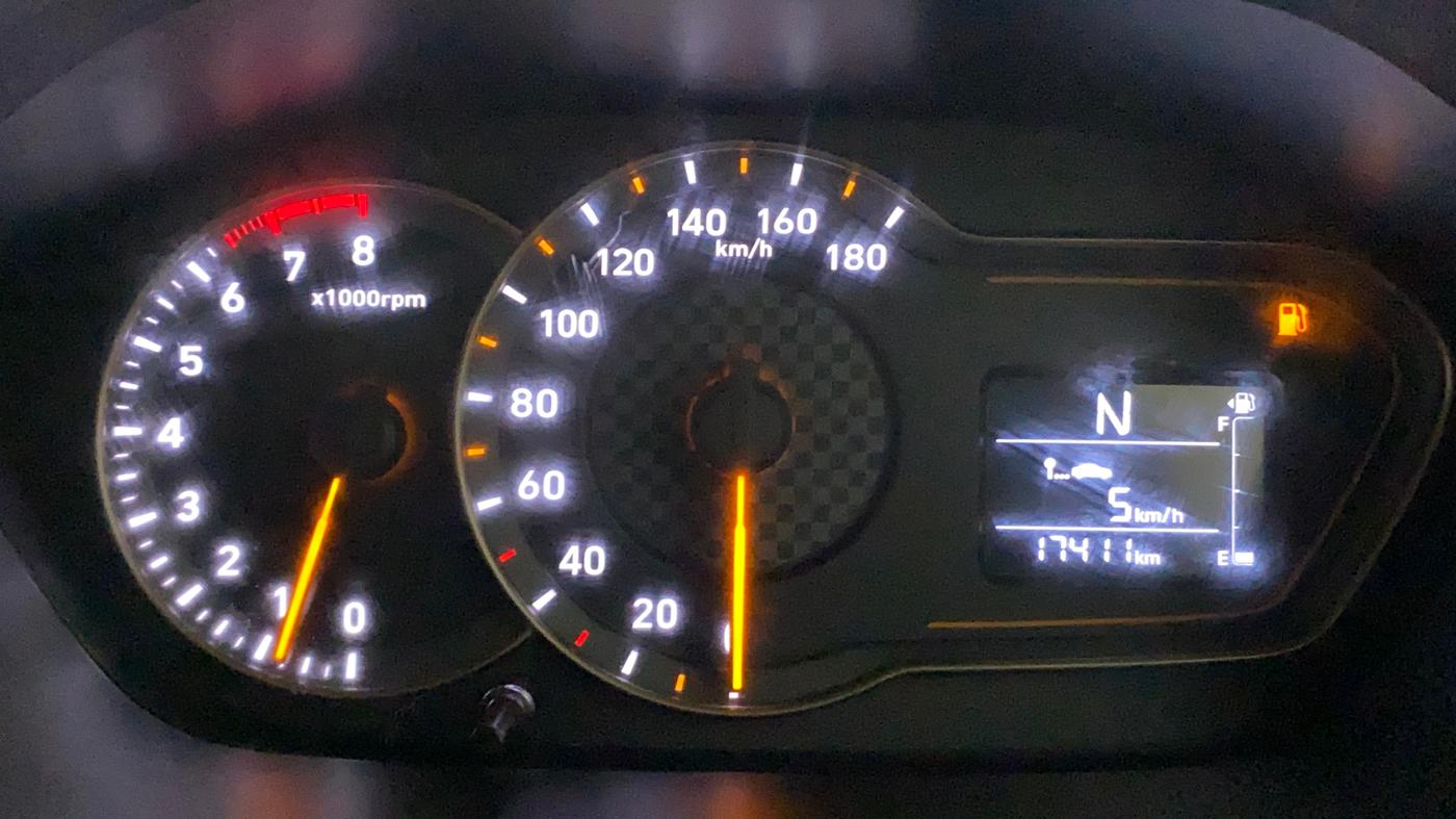 2020 Hyundai NEW SANTRO SPORTZ AMT, Petrol, Automatic, 17,524 km, Odometer Image