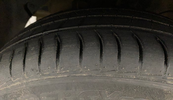2020 Hyundai NEW SANTRO SPORTZ AMT, Petrol, Automatic, 17,524 km, Left Front Tyre Tread