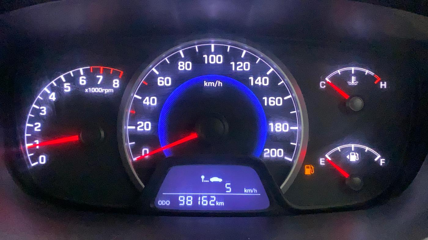 2014 Hyundai Grand i10 MAGNA 1.2 KAPPA VTVT, Petrol, Manual, 98,162 km, Odometer Image