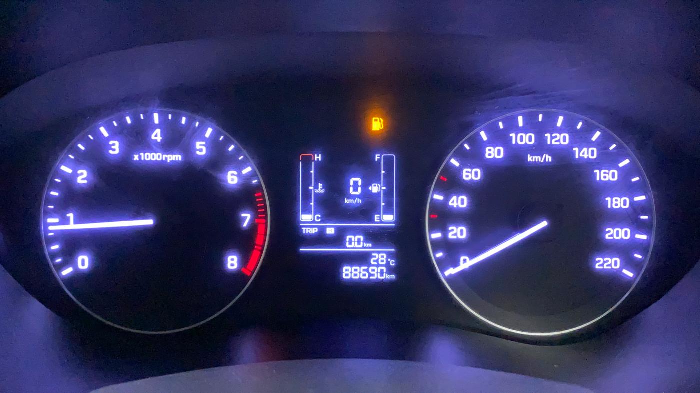 2016 Hyundai Elite i20 SPORTZ 1.2, Petrol, Manual, 88,736 km, Odometer Image
