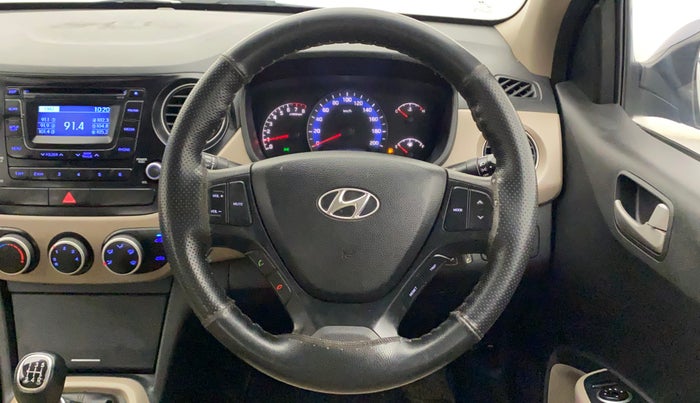 2014 Hyundai Xcent S (O) 1.2, Petrol, Manual, 86,591 km, Steering Wheel Close Up