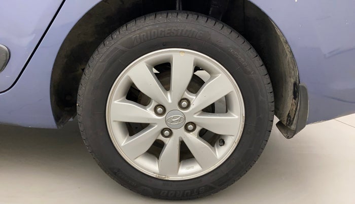 2014 Hyundai Xcent S (O) 1.2, Petrol, Manual, 86,591 km, Left Rear Wheel