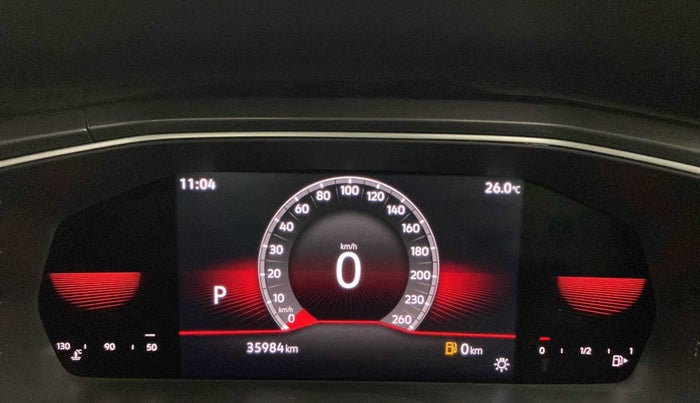 2022 Volkswagen TAIGUN TOPLINE 1.0 TSI AT, Petrol, Automatic, 36,216 km, Odometer Image