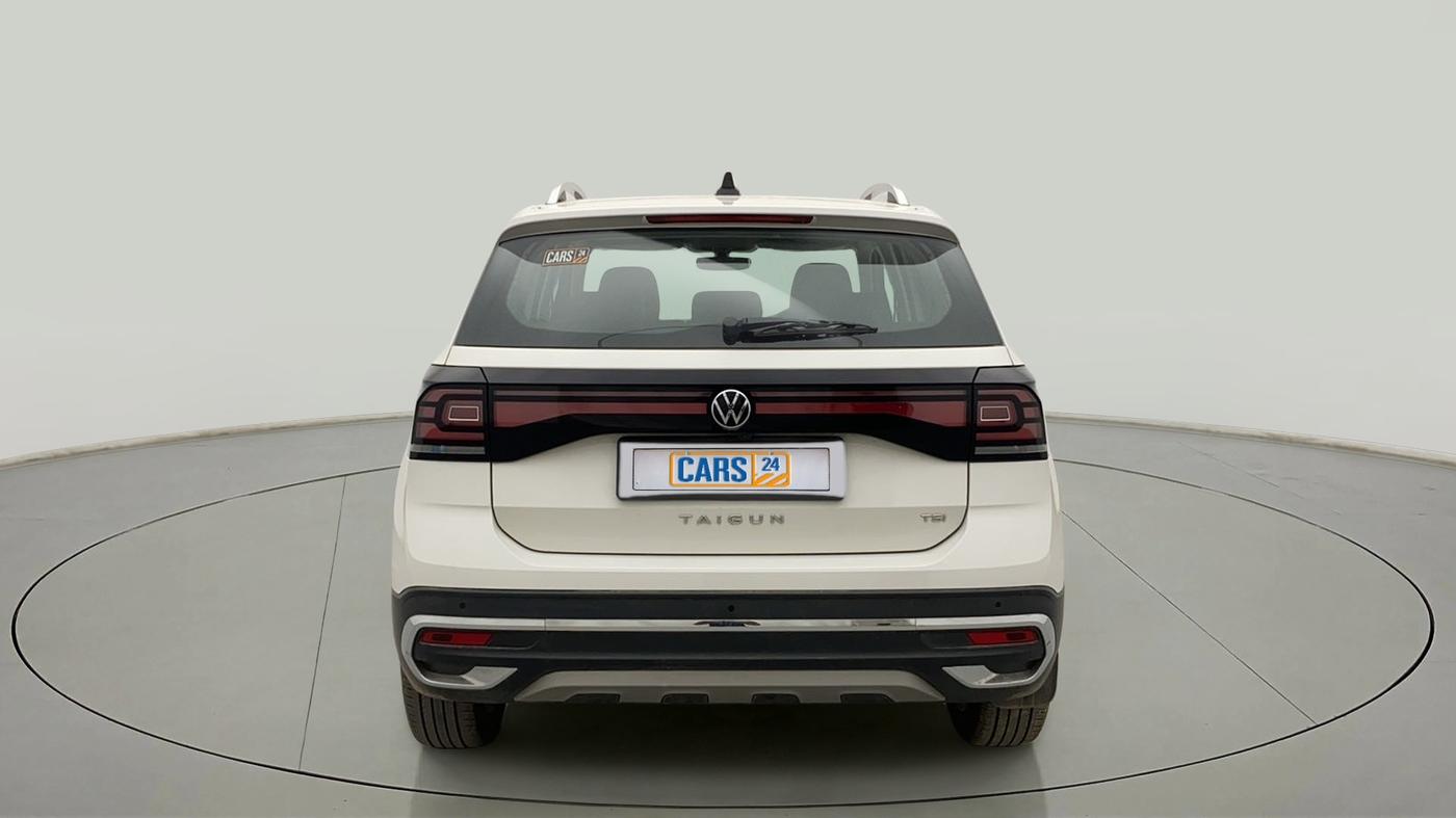 2022 Volkswagen TAIGUN TOPLINE 1.0 TSI AT, Petrol, Automatic, 36,216 km, Back/Rear