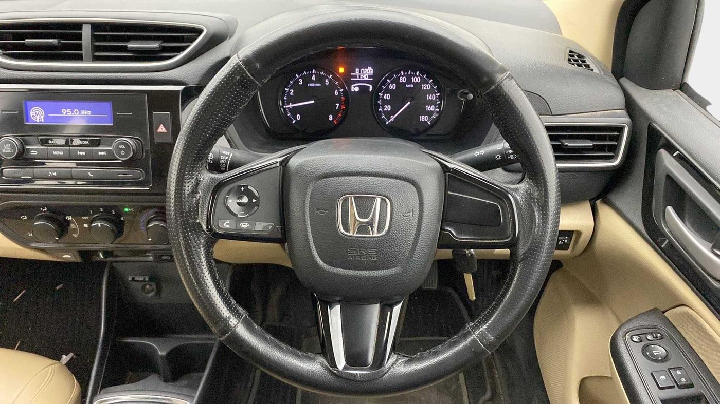 2019 Honda Amaze 1.2L I-VTEC S, Petrol, Manual, 17,135 km, Steering Wheel Close Up