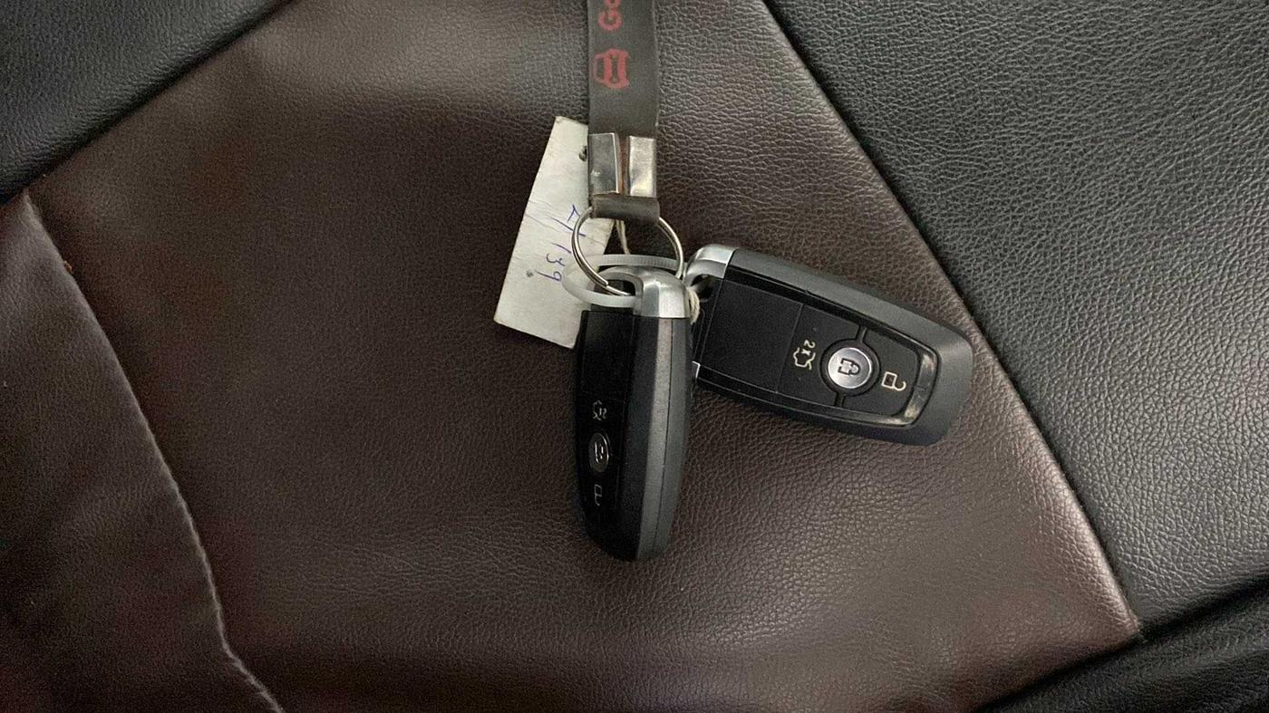 2018 Ford FREESTYLE TITANIUM 1.2 PETROL, Petrol, Manual, 87,411 km, Key Close Up