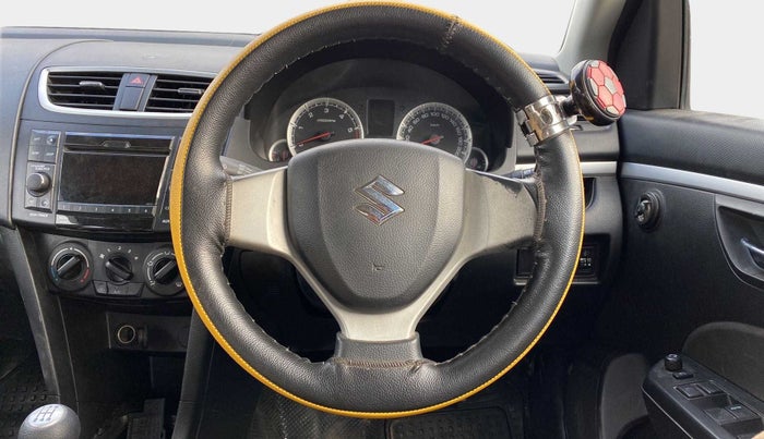 2015 Maruti Swift VDI ABS, Diesel, Manual, 90,513 km, Steering Wheel Close Up