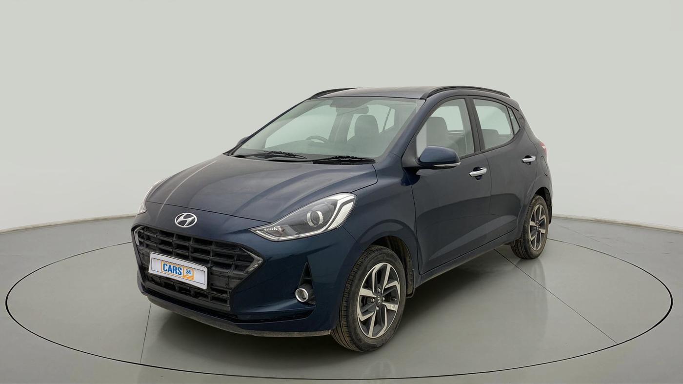 2021 Hyundai GRAND I10 NIOS ASTA AMT 1.2 KAPPA VTVT, Petrol, Automatic, 18,433 km, Left Front Diagonal