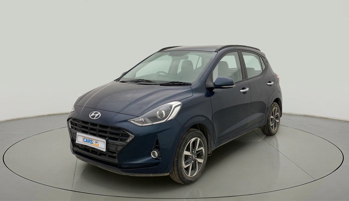 2021 Hyundai GRAND I10 NIOS ASTA AMT 1.2 KAPPA VTVT, Petrol, Automatic, 18,433 km, Left Front Diagonal