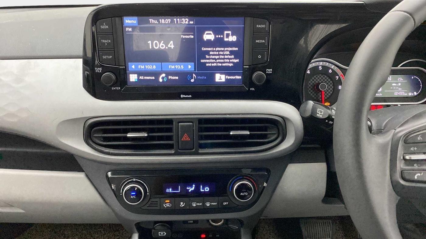 2021 Hyundai GRAND I10 NIOS ASTA AMT 1.2 KAPPA VTVT, Petrol, Automatic, 18,433 km, Air Conditioner