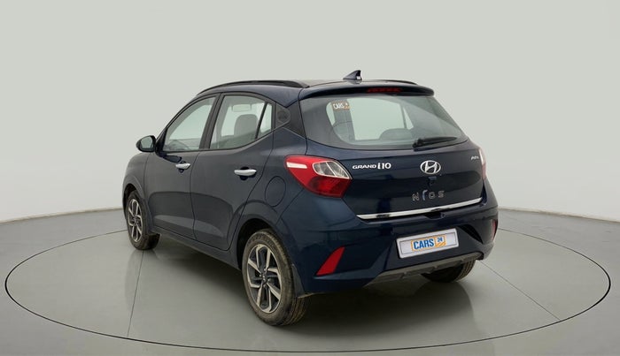 2021 Hyundai GRAND I10 NIOS ASTA AMT 1.2 KAPPA VTVT, Petrol, Automatic, 18,433 km, Left Back Diagonal