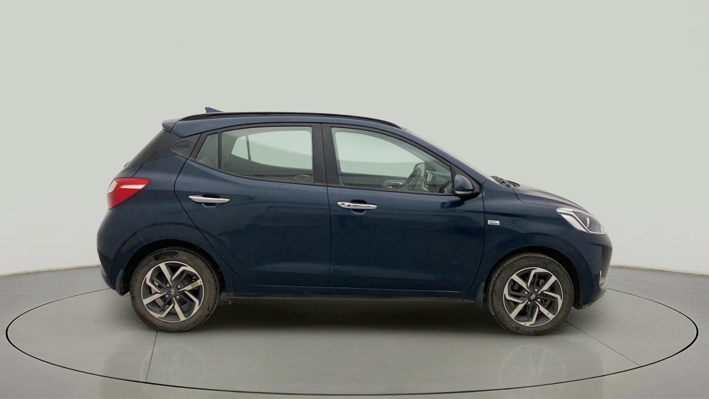 2021 Hyundai GRAND I10 NIOS ASTA AMT 1.2 KAPPA VTVT, Petrol, Automatic, 18,433 km, Right Side View