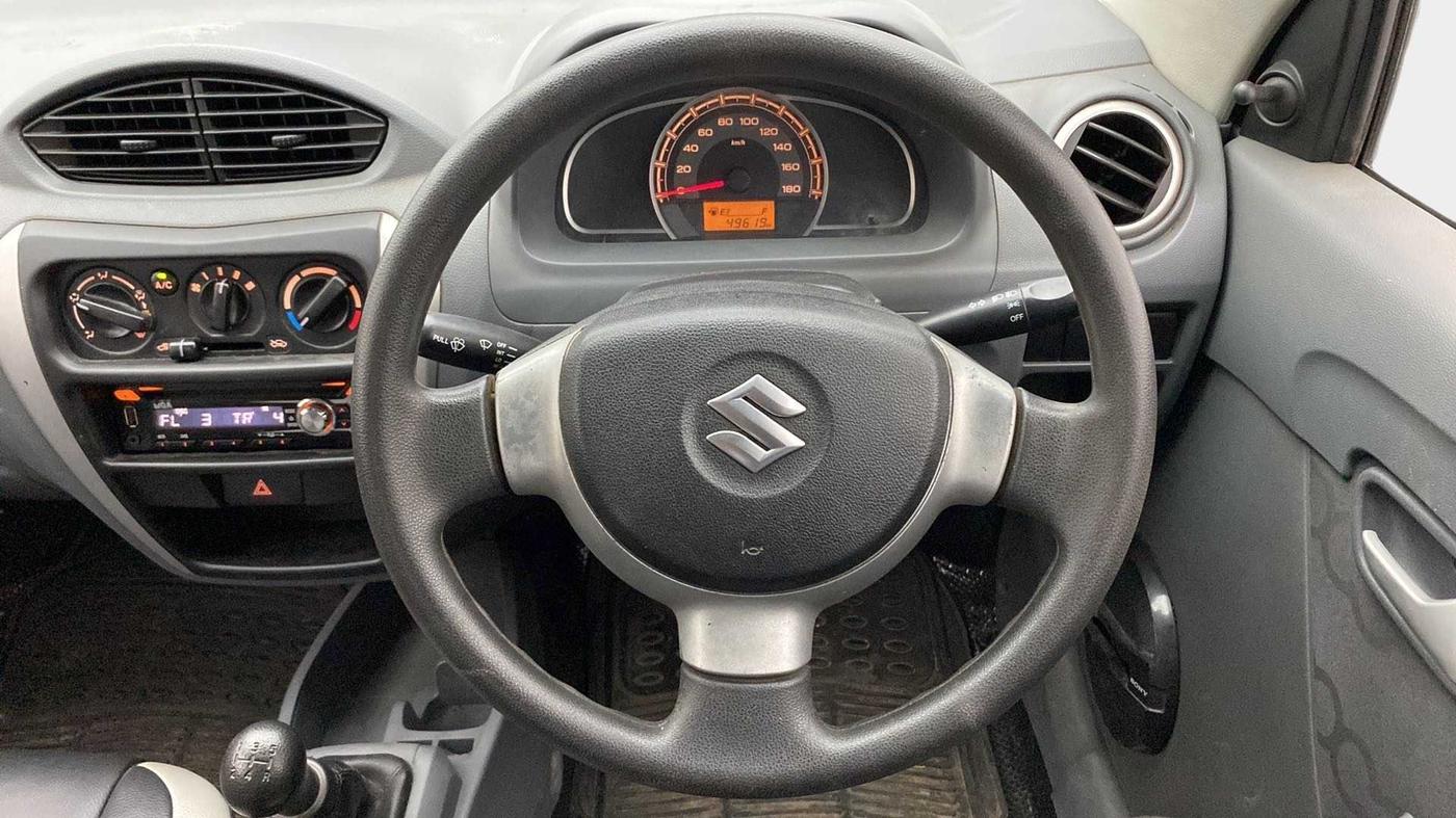 2013 Maruti Alto 800 LXI, Petrol, Manual, 49,551 km, Steering Wheel Close Up