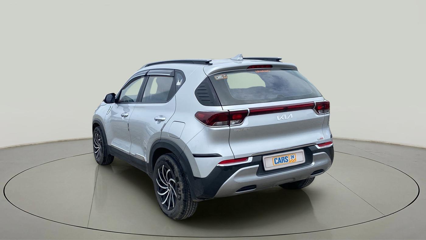 2023 KIA SONET HTK PLUS 1.0 IMT, Petrol, Manual, 24,195 km, Left Back Diagonal