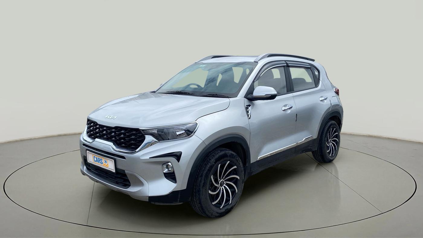 2023 KIA SONET HTK PLUS 1.0 IMT, Petrol, Manual, 24,195 km, Left Front Diagonal