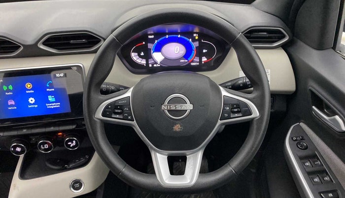 2021 Nissan MAGNITE XV MT, Petrol, Manual, 12,174 km, Steering Wheel Close Up