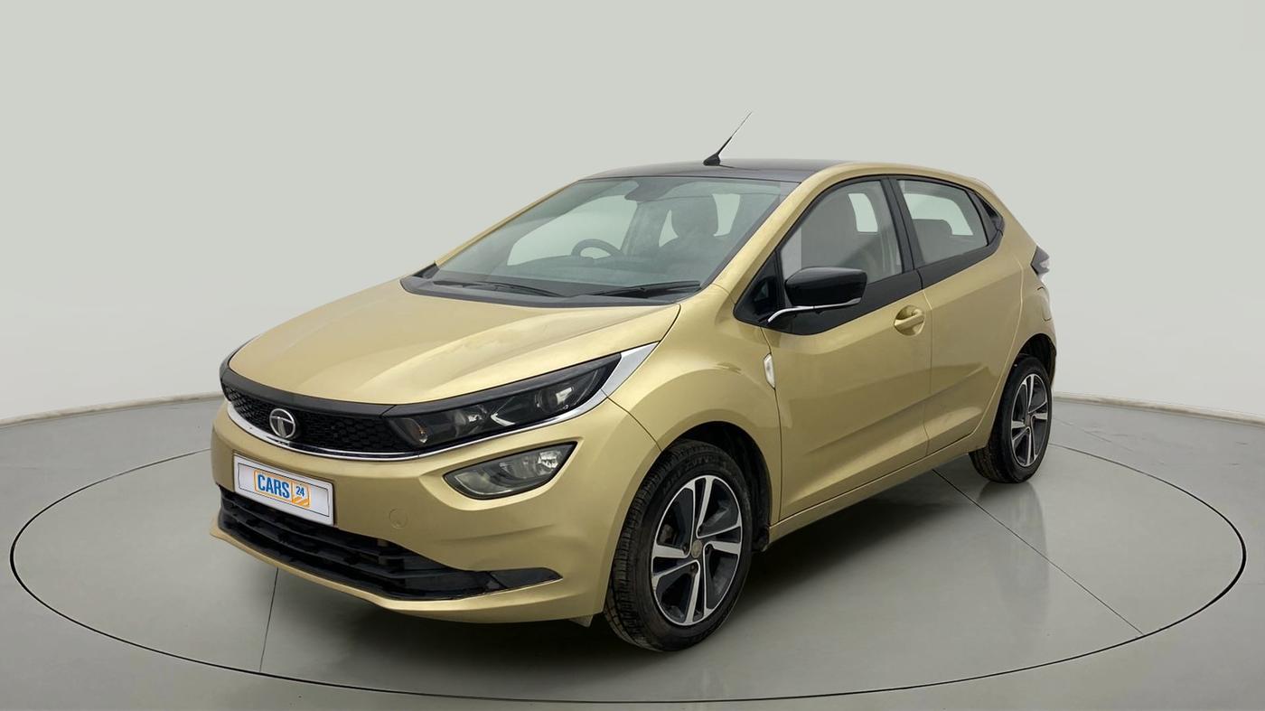 2020 Tata ALTROZ XZ PETROL, CNG, Manual, 35,548 km, Left Front Diagonal
