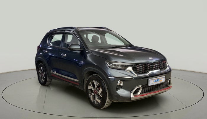 2020 KIA SONET GTX PLUS 1.0 IMT, Petrol, Manual, 38,049 km, Right Front Diagonal