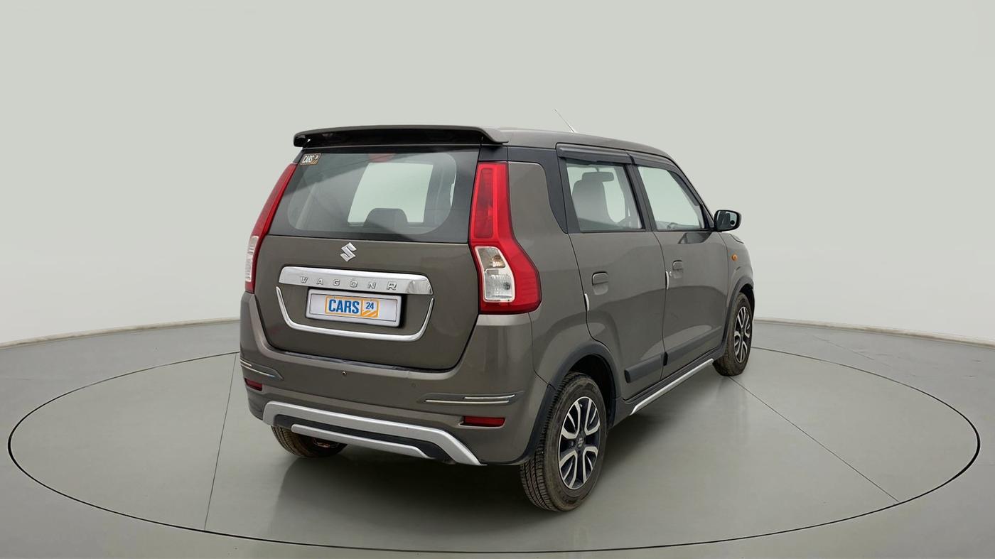 2020 Maruti New Wagon-R VXI 1.2 AMT, Petrol, Automatic, 19,711 km, Right Back Diagonal