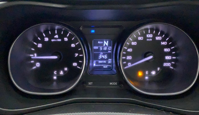 2018 Tata NEXON XZA PLUS PETROL, Petrol, Automatic, 52,007 km, Odometer Image