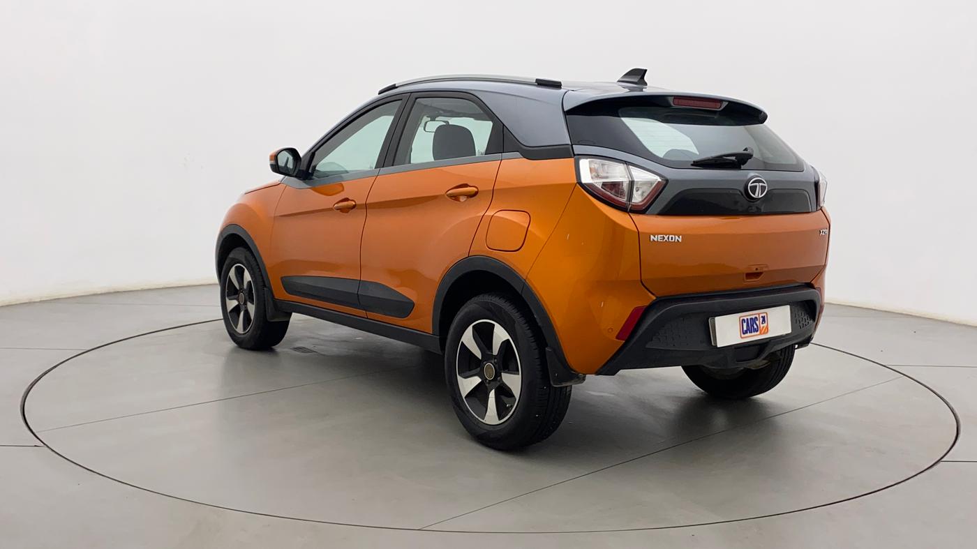 2018 Tata NEXON XZA PLUS PETROL, Petrol, Automatic, 52,007 km, Left Back Diagonal