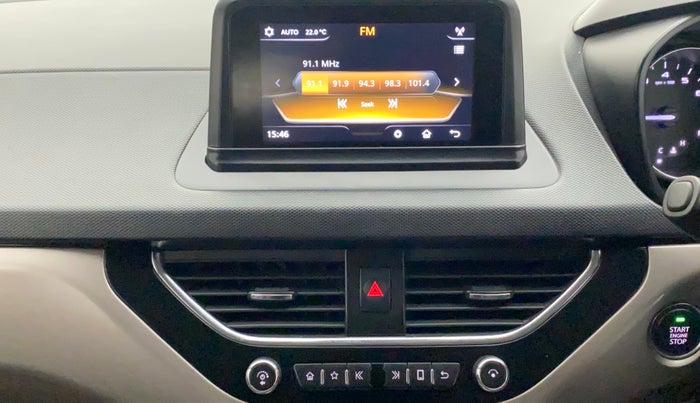 2018 Tata NEXON XZA PLUS PETROL, Petrol, Automatic, 52,007 km, Infotainment System