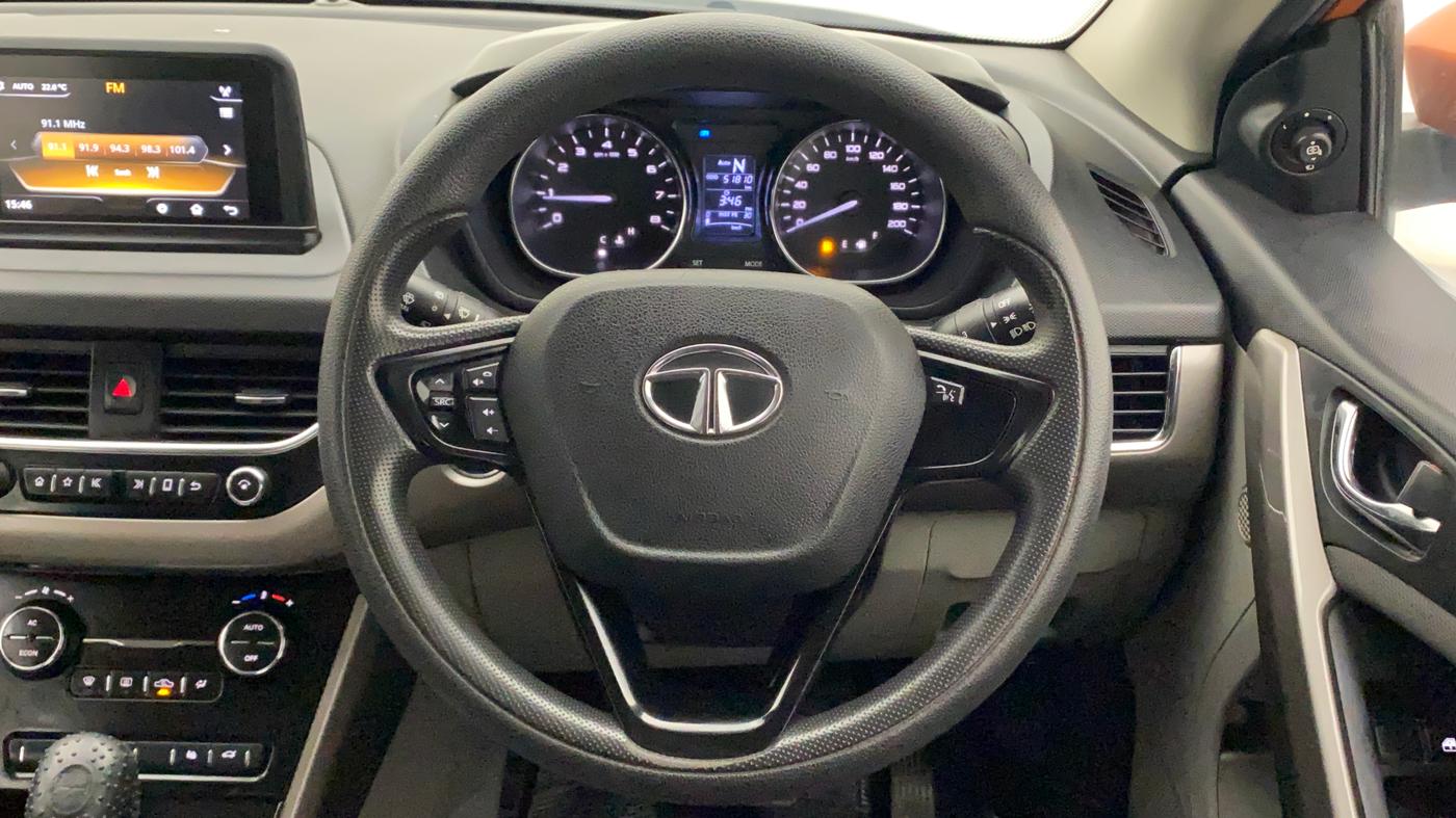 2018 Tata NEXON XZA PLUS PETROL, Petrol, Automatic, 52,007 km, Steering Wheel Close Up
