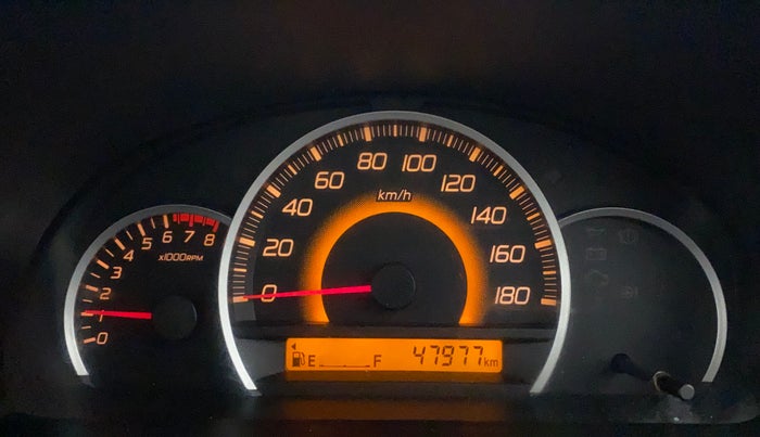 2013 Maruti Wagon R 1.0 VXI, Petrol, Manual, 47,977 km, Odometer Image
