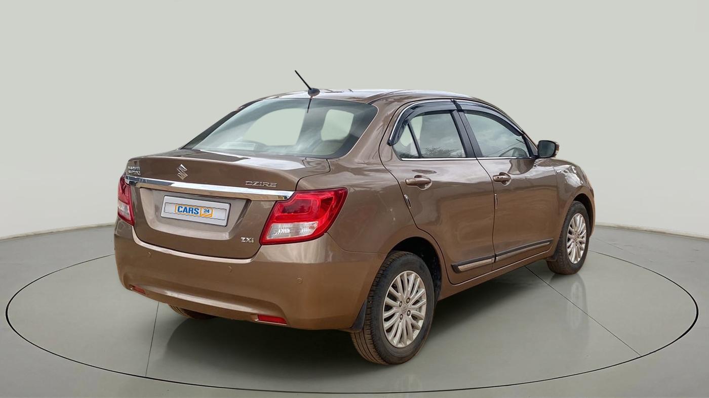 2018 Maruti Dzire ZXI, Petrol, Manual, 68,309 km, Right Back Diagonal