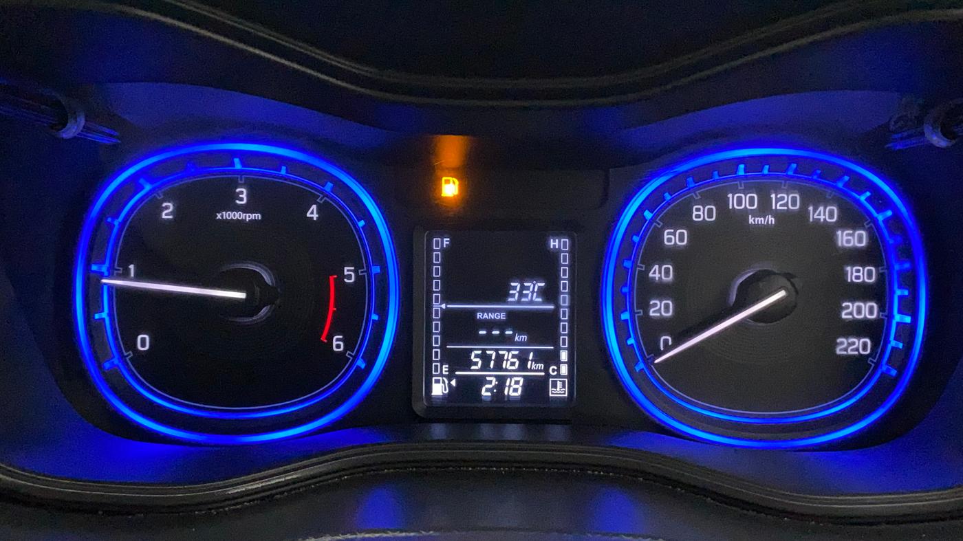 2017 Maruti Vitara Brezza ZDI, Diesel, Manual, 57,761 km, Odometer Image