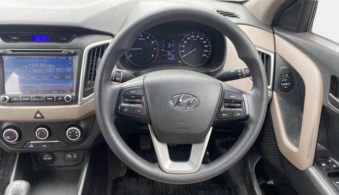 2017 Hyundai Creta E PLUS 1.6 PETROL, Petrol, Manual, 37,032 km, Steering Wheel Close Up